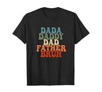 PW TOOLS La Mejor papá,Camiseta del día del Padre con Estampado Letras - Camisas Regalo para el día del Padre Ajuste clásico con Manga Corta la Esposa para el Verano, la Playa