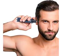 PW TOOLS Recortador de de Nariz y Orejas - Cortas para Nariz Recargable por USB - Cortas de Nariz Recargable, Recorte sin Dolor, Ahorro de energía, Herramienta portátil de depilación Facial