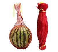 PW TOOLS sandía, Paquete 100 Bolsas Hamaca melón, Red sandía, hamacas Frutas Extra Gruesas, Bolsas protección melón, Suministros jardín para Frutas, Plantas, Flores(35-60 cm)