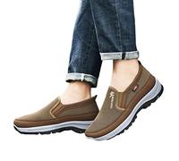 PW TOOLS Zapatos ortopédicos para Hombres - Mocasines sin Cordones para Hombre | Zapatillas ortopédicas para Caminar Ocio para Mayor amortiguación y Alivio del pie