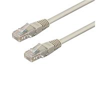 PW WP WPC-PAT-5U100 - Cable de Red (10 m, Cat5e, U/UTP (UTP), RJ-45, RJ-45, Gris)