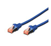 PW WP WPC-PAT-6SF020B - Cable de Red (2 m, Cat6, SF/UTP (S-FTP), RJ-45, RJ-45, Azul)