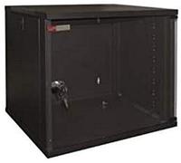 PW WPN-RWA-06604-B - Armario para servidor de red (6U/19"), 540 x 450 x 310 mm, negro