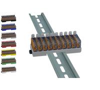 PW3D 415max - Soporte para Wago 221-415 (riel de pared, color gris (P), 1