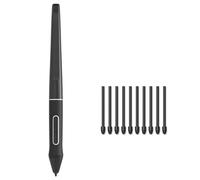 PW517 Lápiz Optico para Huion Kamvas 13 Kamvas Pro 24 Kamvas 22 Plus Kamvas 22, 8192 Niveles Lápiz Optico Digital sin Pilas para Huion Monitor de Tableta de Dibujo (10 Puntas de Lápiz)