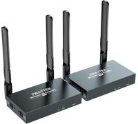 PWAYTEK Transmisor y Receptor Inalámbrico HDMI 4K, Extensor 2.4/5GHz Soporte 1 TXS a 8RX, 1640FT/500M para Transmisión Netflix/Video/Laptop a TV/Proyector/Monitor