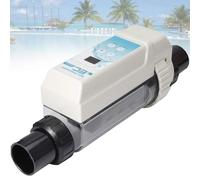 PweKzxt Clorador De Agua Salada, Clorador De Piscinas De Agua Salada, Clorador De SPA De Agua Salada, Clorador ElectrolíTico De Agua Salada, FuncióN De Limpieza AutomáTica 80cubePool