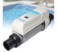 PweKzxt Clorador De Sal para Piscinas, Clorador De Sal para Piscinas, Cloro De Sal para Piscinas De Un GalóN, Celda De Sal para Piscinas, FuncióN De Limpieza AutomáTica 60cubePool