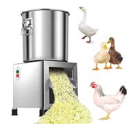 PweKzxt Cortadora De Verduras Comercial De 1800 W, Picadora para Procesamiento De Alimento para Aves, Puerto De AlimentacióN Grande para Una AlimentacióN Eficiente De Animales 1200w