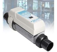 PweKzxt Generador De Cloro Salino para Piscinas, Clorador De Agua Salada para Piscinas, Cloro para Piscinas De Un GalóN, Celda De Sal para Piscinas, Limpieza AutomáTica 60cubePool