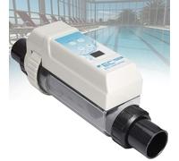 PweKzxt Generador De Cloro Salino para Piscinas, Clorador De Agua Salada para Piscinas, Cloro para Piscinas De Un GalóN, Celda De Sal para Piscinas, Limpieza AutomáTica 40cubePool