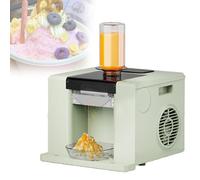 PweKzxt MáQuina Comercial De Helados De Copo De Nieve, MáQuina Comercial/DoméStica De Helados De Copo De Nieve para Conos De Nieve, Enfriamiento RáPido, para Tiendas De Bebidas FríAs Green
