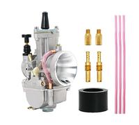 PWK Carburador de 24mm para Motocicleta Power Jet Carb Racing Rendimiento Universal Para 50cc a 110cc Pit Dirt Bike Motocross Enduro On/Off Road ATV Quad Scooter (24mm)
