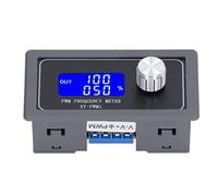 PWM Output Generator | LCD Display Adjustable Frequency 1Hz - 150kHz | Square Pulse Generator for Motor Driving/MCU/PWM Controller | DC 3.3V - 30V, Fine & Normal Modes