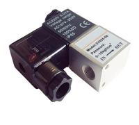PWQBABJWL 1 Uds 2V025-06 DC 12V/24 AC 110V 220V 1/8 "BSP 2 Posiciones válvula solenoide de vías IP65 Normalmente Cerrada(AC110V)