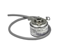 PWQBABJWL 1 Uds. Codificador rotatorio eléctrico Magneto de Eje Medio Hueco 6/8mm 38MM Roatry Incremental 1024/2048/4096 el Valor predeterminado es 8mm(400 Ppr,PHOTOELECTRICITY-5V Drive Output)