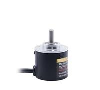 PWQBABJWL Codificador rotatorio absoluto Φ38-6mm Eje de una Sola Vuelta Medición Velocidad ángulo múltiples Vueltas IP54 Memoria Apagado(64turns 17bit)