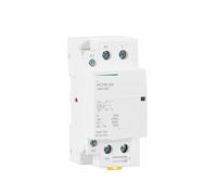 PWQBABJWL Contactor Modular HCH8-63 2P 63A 2NO o 2NC 1NO1NC 24V 110V 220V Contactor doméstico automático Tipo guía(2P 63A 1NO1NC AC230V)