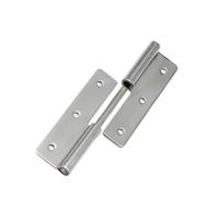 PWQBABJWL Stainless Steel Detachable Split Hinge Bathroom Toilet Door and Window Small Loose-Leaf Folding 1Pcs(SUS304 a Pair)