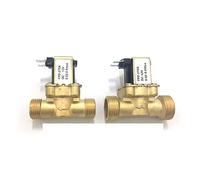 PWQBABJWL Válvula 1 Uds Interruptor de Flujo G1/2 ''válvula solenoide latón N/C 12v 24v 220v G3/4'' for Calentador Agua(220v,0.5 Inch)