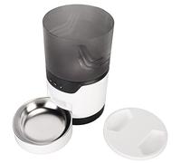 Pwshymi Alimentador Automático para Gatos, Dispensador Inteligente de Comida para Mascotas con Aplicación, Control por Voz, Grabadora para Gatos y Perros, Acero Inoxidable 304, Capacidad de 3L