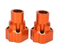 Pwshymi Buje de Cubierta de Eje Trasero RC, Funda de Portal de Aluminio