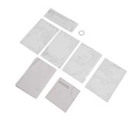 Pwshymi Calcomanía de Pared con Mapa del Mundo 3D, Pegatinas de Pared 3D, Murales de Mapa del Mundo DIY con Respaldo Adhesivo para Decoración de Dormitorio y Oficina