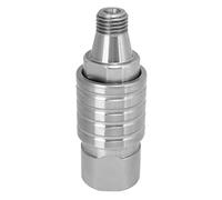 Pwshymi Conector Rápido para Taladro de Agua, Adaptador de Repuesto de Acero Al Cromo Vanadio para Perforadoras Húmedas, Duradero y Resistente Al óxido, Interfaz de Rosca M22, 2 Piezas
