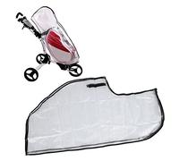 Pwshymi Cubierta para Bolsa de Golf, Capota para Lluvia Transparente para Bolsa de Golf, Impermeable de 47,24 X 25 X 1,34 Pulgadas, Fácil Acceso, Contenedor de Almacenamiento Pleg