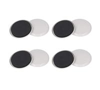 Pwshymi Deslizadores de Muebles, Deslizadores Redondos de Espuma Duraderos y Reutilizables para Moverse sin Esfuerzo sobre la Alfombra, Verde Guisante, 8 Piezas (3,5 Pulgadas)