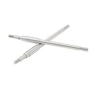 Pwshymi Eje Trasero de Coche RC de Acero Inoxidable de 2 Uds para un Rendimiento Mejorado en FMS 1/10 Explorer Mashigan Dachi Otros Modelos