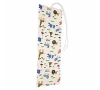 Pwshymi Estuche para Lápices con Bolsa Adicional para Bolígrafos Más (48 | Almacenamiento portátil, para estudiantes de arte, se adapta a útiles escolares, uso multifuncional, mantiene los lápices