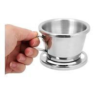 Pwshymi Filtro de café Vietnamita Portátil de Acero Inoxidable para Macetas Desmontables para una Fácil Limpieza Reutilizable con Lavavajillas Seguras