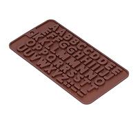 Pwshymi Juego de Moldes de Silicona para Hornear, Moldes de Pudín de Chocolate con Forma de 5 Piezas para Hornear en Casa, Aptos para Lavavajillas, 20,7x11 Cm (Carta)