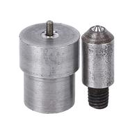 Pwshymi Molde de Ojeteador de Presión, Molde de Troquel de Ojal de Acero Herramienta de Sujeción de Ojales para Correa de Reloj (3mm)