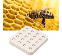 Pwshymi Molde de Silicona para Tazas de Injerto Wax Queen, Herramienta de Apicultura Duradera para Hacer Células Reina, Tazas de Injerto Fáciles de Usar, 1 Molde de Silicona (#2)