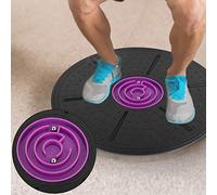 Pwshymi Púrpura Labyrinth Balance Board Disco Oscilante para Entrenamiento Físico y Yoga Rotación de 360° Perfecto para Uso en el Hogar y la Oficina