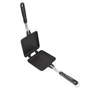 Pwshymi Sartén para Rollos de Almuerzo Aleación de Aluminio Máquina para Hacer Pan Apilada Antiadherente de Doble Cara Máquina para Hacer Pan de Fondo Plano con Resistente Al Calor para