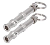 Pwshymi Silbato de Entrenamiento para Palomas, 2 Unidades, Control Silencioso de Ladridos para Perros, Silbato de Entrenamiento para Pájaros, Voz Fuerte Portátil para Palomas Que Entran