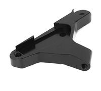 Pwshymi Soporte de Barra Estabilizadora RC para Axial SCX10 III (Negra) | Aleación de aluminio, ligera, resistente, duradera, adecuada para coches RC.