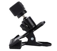 Pwshymi Soporte para Teléfono con Clip para Guitarra, Abrazadera Ajustable para Transmisión y Grabación en Vivo, ABS Duradero y Material Metálico, 1 Unidad