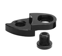 Pwshymi suspensión de Cambio Trasero de Bicicleta de montaña, suspensión de Cambio Trasero de aleación, Gancho Trasero de transmisión para Bicicleta de Carretera MTB(Negro) Bicyclederailleur