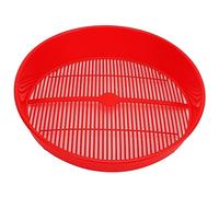 Pwshymi Tamiz de Arándano de Plástico, Cesta de Desagüe de Lavado de Vegetales de Fruta para Cocina con Filtrado Rápido