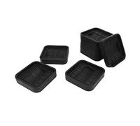 Pwshymi Topes de Goma Universales para Ruedas, a Prueba de Arañazos, Evitan Que los Muebles Se Deslicen para Suelos Duros, 8 Unidades