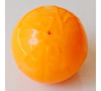 Pwshymi Voleibol de Playa de Goma Duradera, Pelota Inflable Liviana para la Educación Física y de Salud de los Niños, Naranja, 10.24 * 10.24 * 0.79 Pulgadas