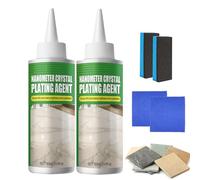 Pwzoax Nano Crystal Coating Agent for Tile & Furniture, StoneCrystal Plating Agent, Marble Nano Crystal-PlatingAgent, Stone Polishing and Coating (2sets)