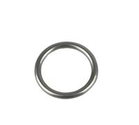 PXAMORTEL 1pcs 304 Stainless Steel Seamless O - Rings & Welded Rings - Versatile for Bags, Apparel, DIY & More(8 * 100mm 1pcs)