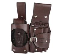 PXAMORTEL Bolsa de peluquería, bolsa de peluquería, bolsa de barbería, bolsa de tijeras, peine, estuche, riñonera, bolsa for cortar el pelo, accesorio, riñonera de cuero, organizador, bolsa de barbero