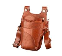 PXAMORTEL Bolsa de peluquería, Bolsa for peluquería, Bolsa for Tijeras de peluquería, Bolsa for Peluquero, Estilista, barbero, Bolsa for Peluquero(Brown)