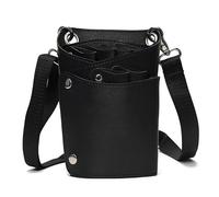 PXAMORTEL Bolsa de peluquería Grande for salón de peluquería, de Piel sintética, for Guardar Tijeras de peluquería, con cinturón de Hombro